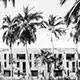 Abandoned hotel destroyed by earthquake, Mexico