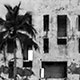 Abandoned hotel destroyed by earthquake, Mexico